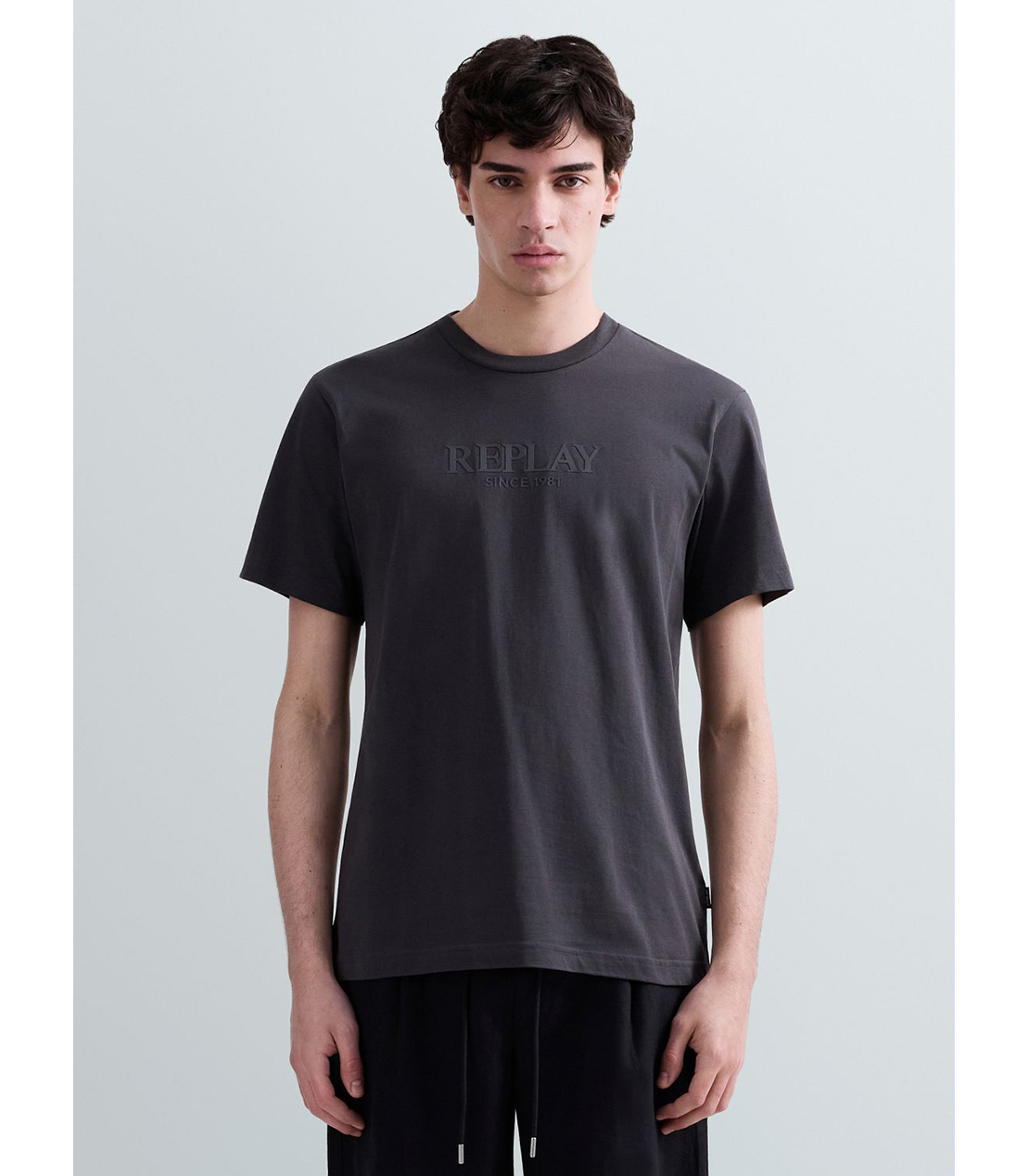 ベーシックジャージーロゴプリント Tシャツ